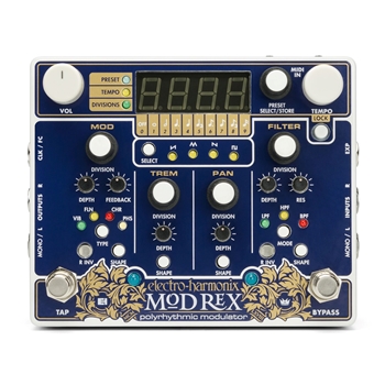 Electro-Harmonix EHX Mod Rex Polyrhythmic Modulation Multi effects